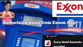 "WATCH ME AUTHORIZE EXXON PUMP USING EXXONMOBIL APP ⛽️ STEP-BY-STEP"