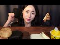 most popular korean dessert😆 pokemon bread asmr mukbang chocolate roll cake creamy bread