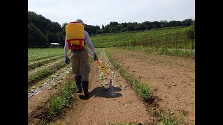 向井工業 背負式肥料散布器 さんすけ OA-24 OB-24 Fertilizer applicator