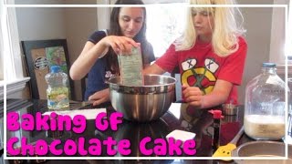 Baking GF Chocolate Cake ft. Pamela