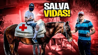 CAVALO SALVA VIDAS - EQUOTERAPIA