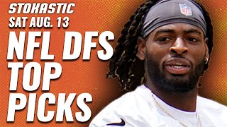 Week 1 Preseason NFL DFS Picks Saturday 8/13/22 | DraftKings & FanDuel