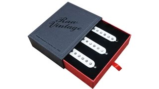 The New Raw Vintage 60´s pickups - Demo by Simon Gotthelf