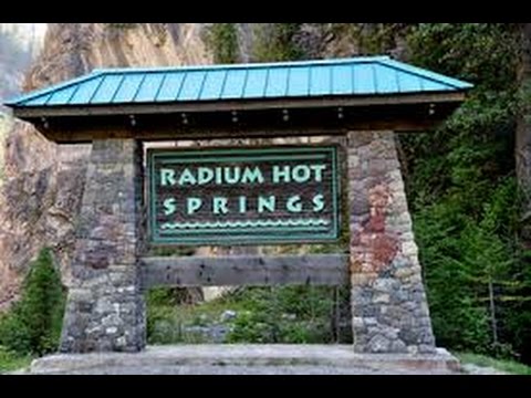 Radium Hot Springs, B.C. - Drive Thru - YouTube