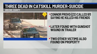 Three dead in Catskill murder-suicide