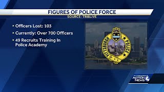 Pittsburgh police attempt to ease concerns following loss of 103 officers in 2024