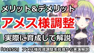 【プリコネ】アメス様調整のメリット、デメリットは？実際に育成して実演解説【プリンセスコネクト！】