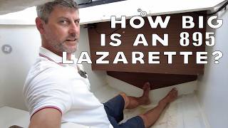 How Big is the Lazarette on a Merry Fisher 895? - The Rudder