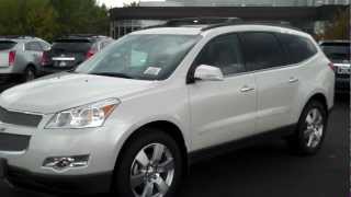 2012 Chevrolet Traverse LTZ White Diamond, Burns Chevrolet, Rock Hill SC