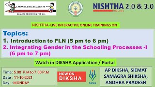 NISHTHA 3.0 (FLN) -INTRODUCTION TO FLN \u0026 NISHTHA 2.0\