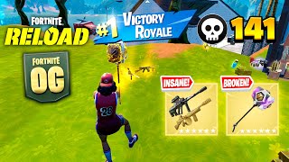 OG Fortnite Reload | High Kill Gameplay | Keyboard \u0026 Mouse