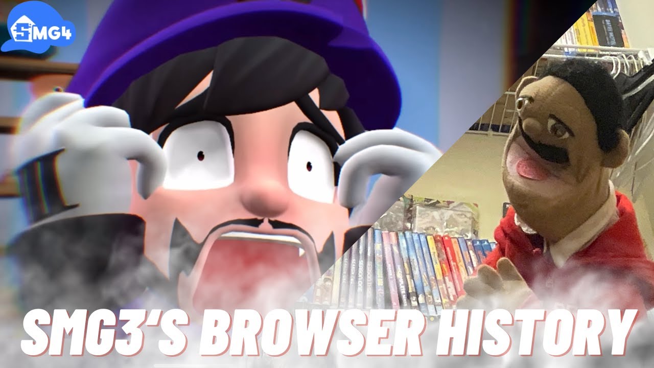 Smg4 Smg3 S Browser History Reaction Puppet Reaction Youtube