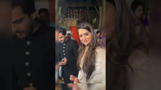 Shoaika is dancing on Saba Ibrahim wedding reception #dulhan  #shorts #viral #shortsvideo