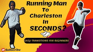 How To Shuffle Dance | Transition For Beginners |Tutorial | Running Man+Charleston