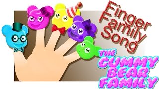 Finger Family Song | The Gummy Bear family | Nursery Rhymes for children | #thegummybearfamily