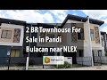 2 BR Townhouse For Sale in Pandi Bulacan near NLEX