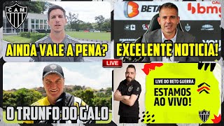 😱 NACHO NO GALO? 💰 EXCELENTE NOTÍCIA 🔥 TRUNFO DO ATLÉTICO 🔴 LIVE