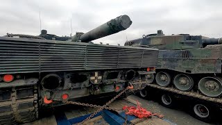 First batch of Leopard tanks from Poland arrives in Ukraine