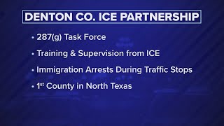 Denton County signs partnership with ICE