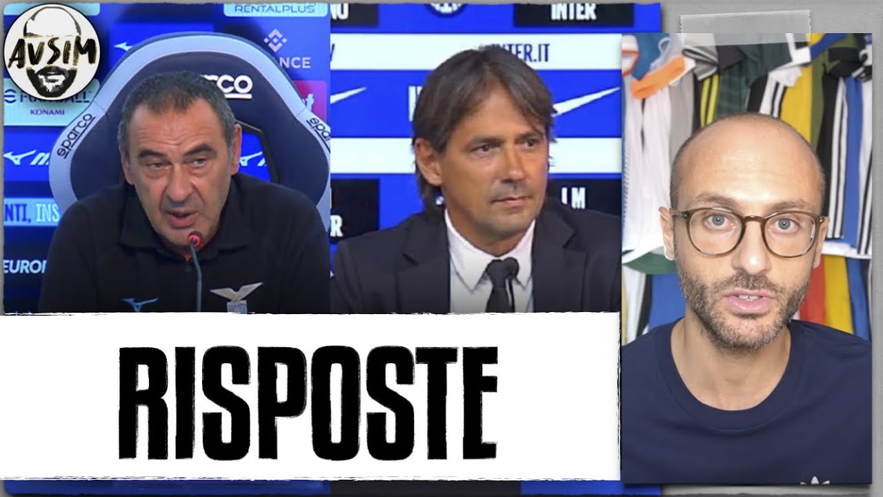 Lazio-Inter Dura Prova Per Sarri E Inzaghi ||| Speciale Avsim - YouTube