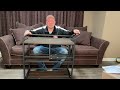 great rolling wine rack fatorri bar cart review unboxing and how to assemble