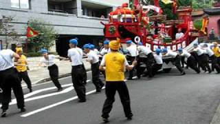 2009長崎くんち「八坂神社(中日)元船町」唐人船③