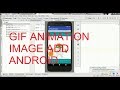 How to add GIF Animation Image programmatically  in android studio 3 .0