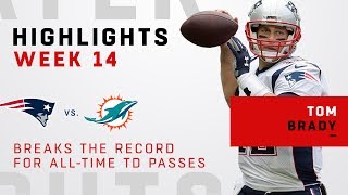 Tom Brady Highlights from Record-Breaking Day vs. Miami