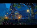 Blue Hour in Elven Kingdom Ambience 🌿✨ Calm Nature Night Sounds | Immersive Tour through Rivendell