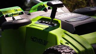 Greenworks 40V Twin Blade Electric Mower - Review \u0026 Test (Model: 25302)