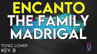 Encanto - The Family Madrigal - Karaoke Instrumental - Lower
