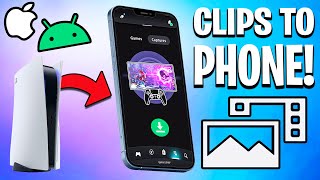 How To Record and Upload PS5 Clips to iPhone/Android PS App! (NO USB)(NO COMPUTER)