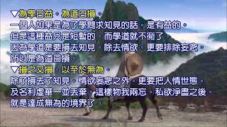 太上道祖老子親自白話註解《 道德經 》第48集