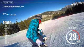 Trace: Skiing - Travis Knight at Copper Mountain