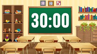 30 Minute Timer with Fun Playful Kids Music Instrumental Countdown