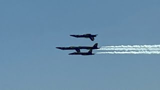 2024 U.S. Navy Blue Angels Arrival Circles - Chicago Airshow 8/8 (Thursday)