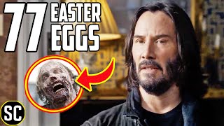 MATRIX: Resurrections Trailer: Every Easter Egg + Matrix ZOMBIES Revealed | BREAKDOWN