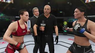 Joanna Jędrzejczyk vs Tatiana Suarez - UFC 4 Gameplay (Simulation)