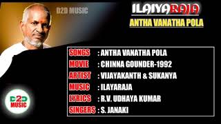 Antha Vanatha Pola/அந்த வானத்த போல/Chinna Gounder-1992/Ilayaraja songs/Vijayakanth \u0026 Sukanya