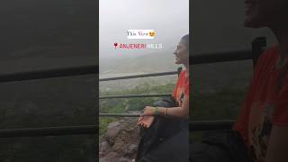 🔝view😍|Anjaneri Hills|नाशिक #trekking #nature#monsoon #rain#mountains #foryou #viral #trendingshorts