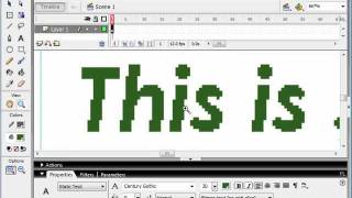 Flash Tutorial - Working with Text