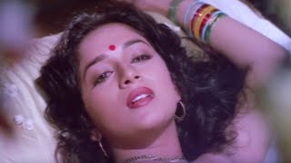Aaj Phir Tum Pe Pyar Aaya Hai 4K HD Video | Vinod Khanna, Madhuri Dixit | Anuradha Paudwal | Jhankar