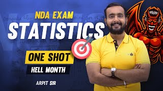 STATISTICS ONE SHOT | ARPIT SIR | HELL MONTH | NDA 2 2023