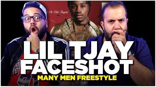 JK Bros REACTION to Lil Tjay - FACESHOT (Many Men Freestyle)