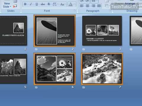 Change the Background of a Single Slide in PowerPoint 2007 Change the Background of a Single Slide in PowerPoint 2007