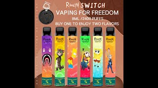 RandM Switch 2600 Puffs Disposable Vape