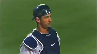 Remember Jorge Posada Being Held By Figgins Vs The Angels? Bare-Hand Catch