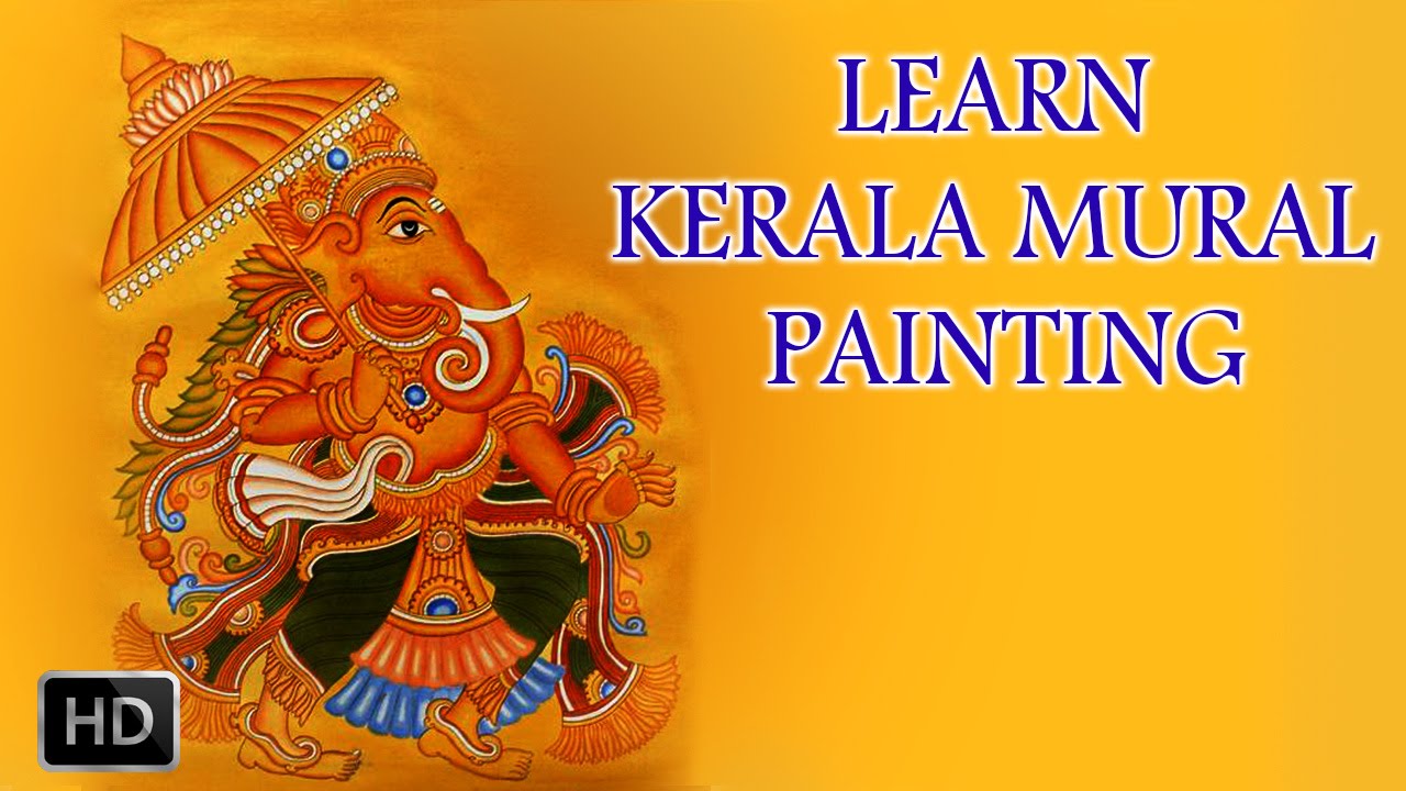 Kerala Mural Painting Tutorial Transformation Of Art Kerala Mural