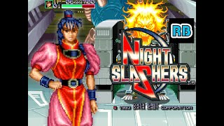 1993 [60fps] Night Slashers Hong-Hua Speedrun 17m35s ALL