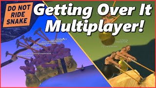 Getting Over It Multiplayer! - MODDED Getting Over It With Bennett Foddy